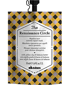 Davines The Renaissance Circle Hair Mask - Маска «экстрим-восстановление» для безнадежных волос 50 мл